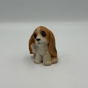homco basset hound 1407 Puppy Figurine 3" Tall